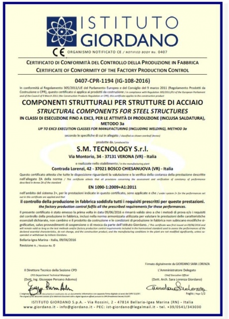 News - EN 1090-1:2009+A1:2011